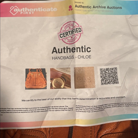 Leather Chloe bag - Picture 7 of 7